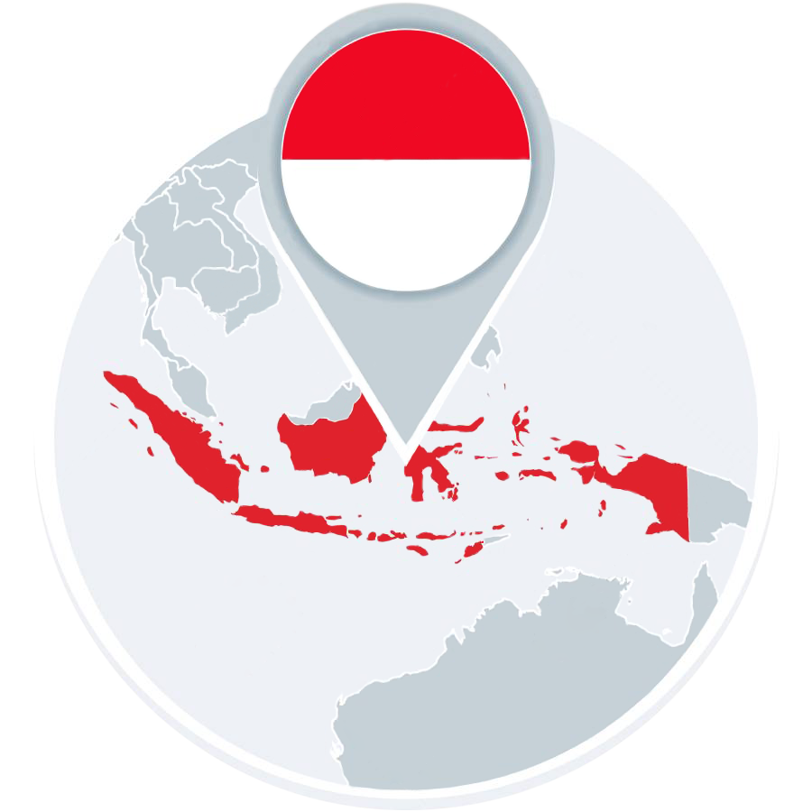 Indonesia Map Vector